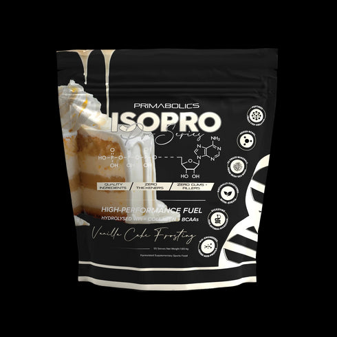 Iso Pro Vanilla Cake Frosting 55 Serve Bag-Primabolics-Matakana Pharmacy